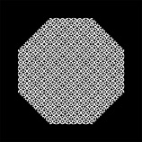 The print 'Alogos: Square', panel A