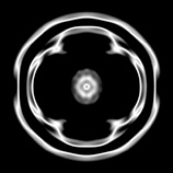 The print 'Cloud Drum 3-13'