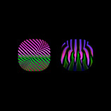 The print 'Difference Engine Double Neon 2a'
