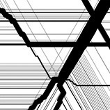 The print 'Other People's Paths (Convergence)', detail